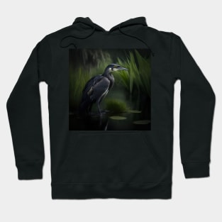 Straited Heron Hoodie